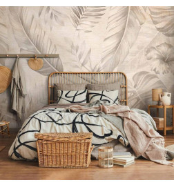 Mural de parede - Tropic in Sepia