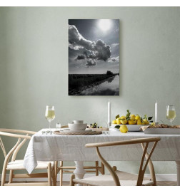 Slika - Sun Over Clouds (1-part) - Sky Reflection in Water Field