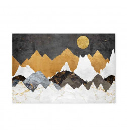 Schilderij - Cold Night (1 Part) Wide