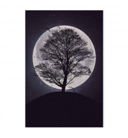 Cuadro - Lone Tree (1 Part) Vertical