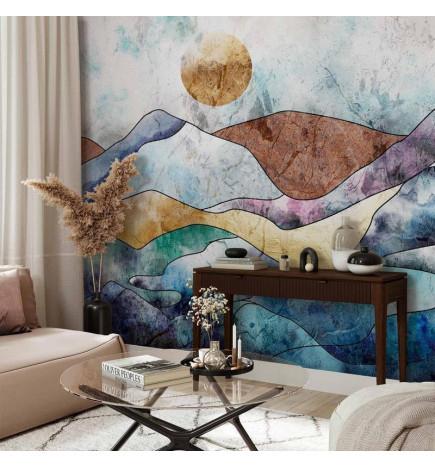 Fotomural - Stained Glass Landscape