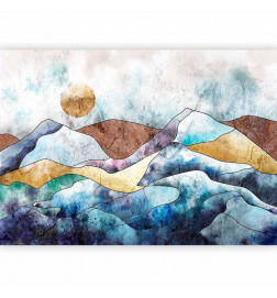 Papier peint - Stained Glass Landscape