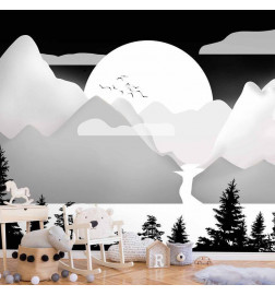 Wall Mural - Landscape at Sunset - Second Variant