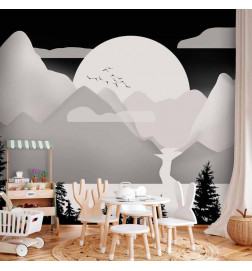 Mural de parede - Landscape at Sunset - Second Variant