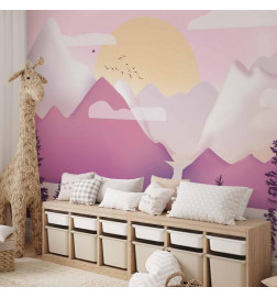 Wall Mural - Landscape at Sunset - Third Variant
