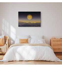 Slika - Futuristic landscape 3 (1 Part) Wide