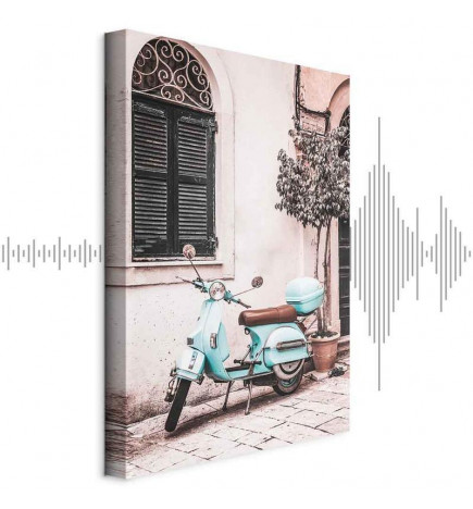 Canvas Print - Iconic Vespa (1 Part) Vertical
