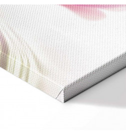 Schilderij - Magnolias over Water (5 Parts) Wide Pink