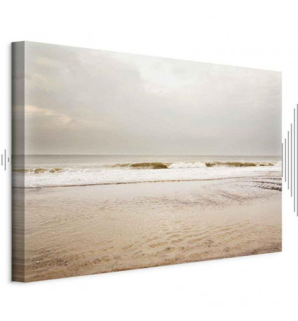 Schilderij - Sea After Storm (1 Part) Wide