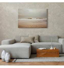 Schilderij - Sea After Storm (1 Part) Wide