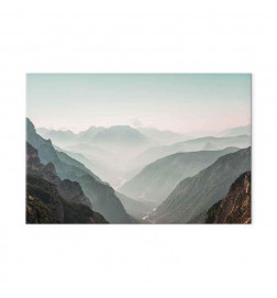 Leinwandbild - Mountain Horizon (1 Part) Wide