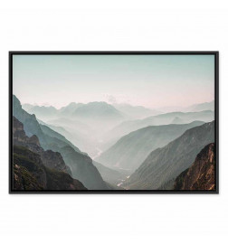 Leinwandbild - Mountain Horizon (1 Part) Wide