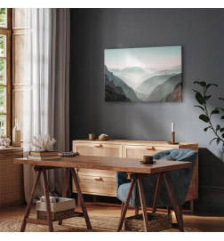 Canvas Print - Mountain Horizon (1 Part) Wide