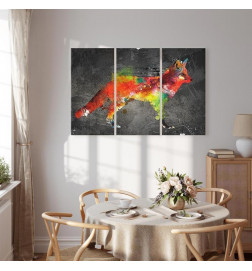 Schilderij - Forest Hunter (3 Parts)