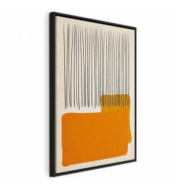 Quadro - Rain on the Beach (1 Part) Vertical