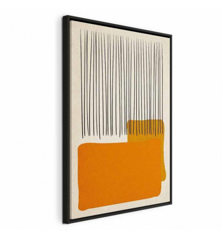 Canvas Print - Rain on the Beach (1 Part) Vertical