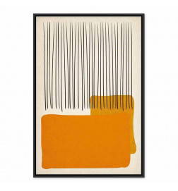 Canvas Print - Rain on the Beach (1 Part) Vertical