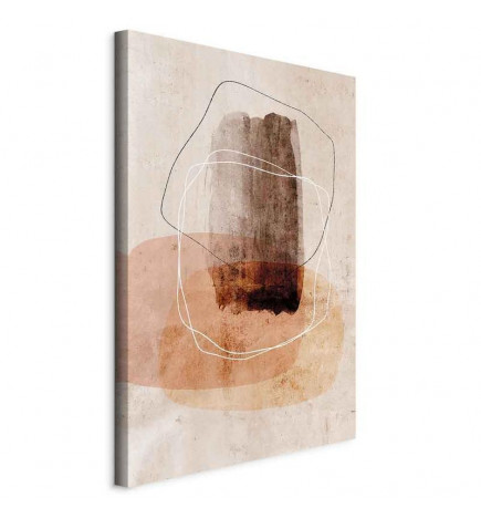 Canvas Print - Circle of Desires (1 Part) Vertical