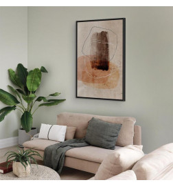 Canvas Print - Circle of Desires (1 Part) Vertical