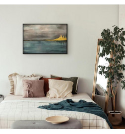 Canvas Print - Golden City (1 Part) Wide