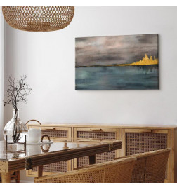 Canvas Print - Golden City (1 Part) Wide