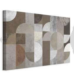 Canvas Print - Figures Dance (1 Part) Wide