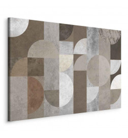 Schilderij - Figures Dance (1 Part) Wide