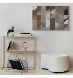 Canvas Print - Figures Dance (1 Part) Wide