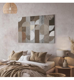 Canvas Print - Figures Dance (1 Part) Wide