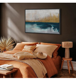 Schilderij - Golden Grasses (1 Part) Wide