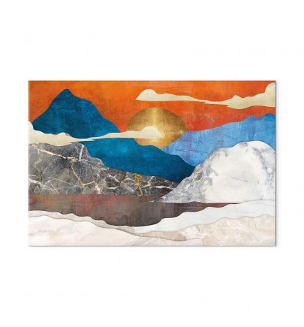 Leinwandbild - Mountain Idyll (1 Part) Wide