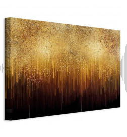 Leinwandbild - Golden Expansion (1 Part) Wide