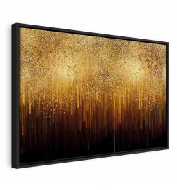 Schilderij - Golden Expansion (1 Part) Wide