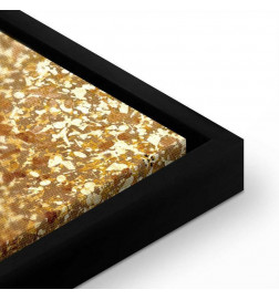 Schilderij - Golden Expansion (1 Part) Wide