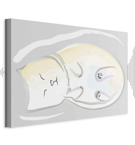 Paveikslas - Sleepy Kitty (1 Part) Vertical