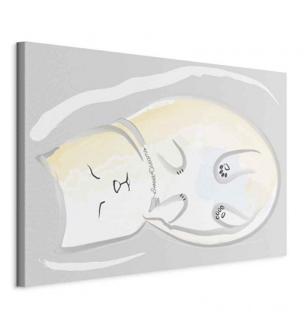 Paveikslas - Sleepy Kitty (1 Part) Vertical