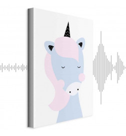 Cuadro - Sweet Unicorn (1 Part) Vertical