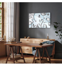 Canvas Print - Treasure Map (1 Part) Wide