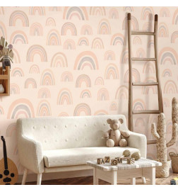 Wall Mural - Pastel Rainbows