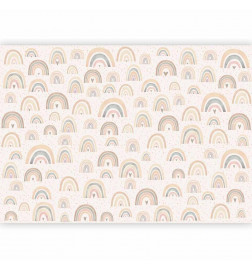 Mural de parede - Rainbows and Hearts