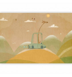 Fotomural - Traveling Giraffe