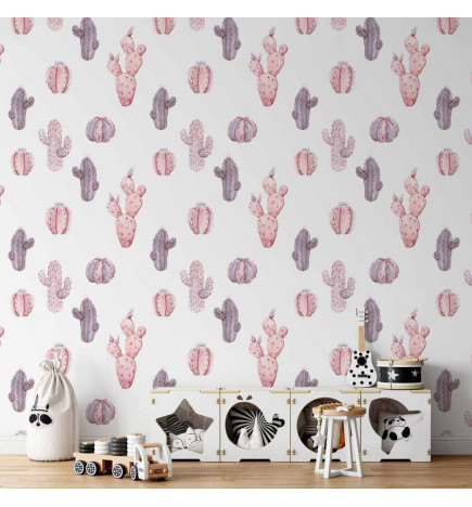 Wallpaper - Pink Cacti