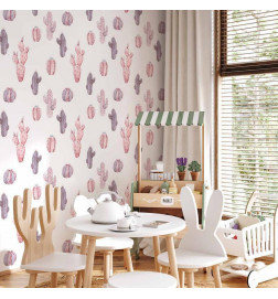 Papel de parede - Pink Cacti