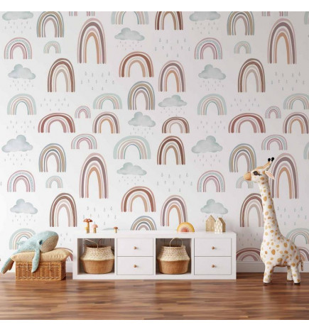 Wall Mural - Rainbow After Rain