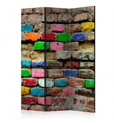 124,00 €Paravento muro di pietra multicolore 3 ante ARREDALACASA