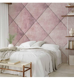 Fototapetti - Perfect cuts - uniform geometric pattern in tiled pattern with pattern