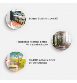 Wall Mural - Perfect cuts - uniform geometric pattern in tiled pattern with pattern