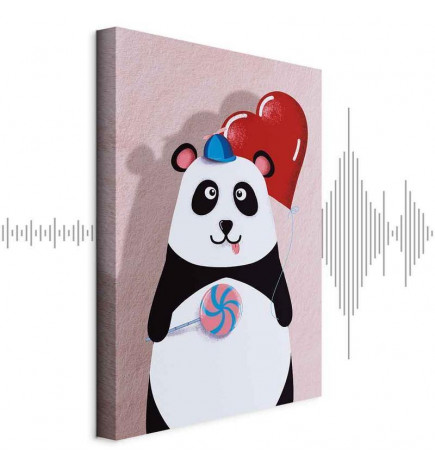 Tableau - Panda with a Balloon (1 Part) Vertical