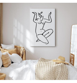 Quadro - Uncertain Encouragement (1 Part) Vertical