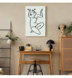 Canvas Print - Uncertain Encouragement (1 Part) Vertical